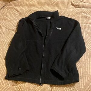 Men’s medium Northface fleece jacket black